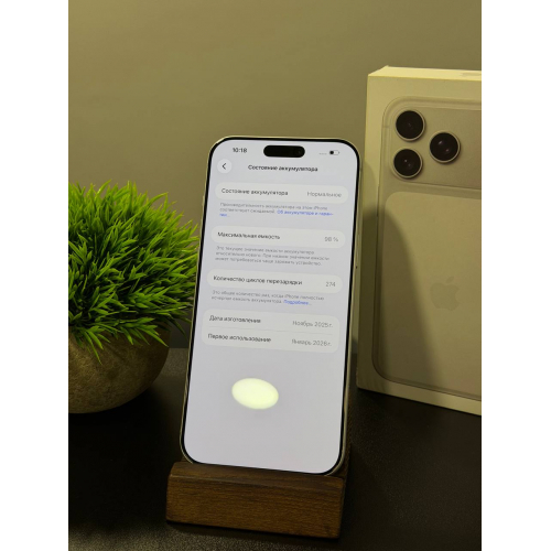 iPhone 17 Pro Max 256гб серебристый Sim+eSim