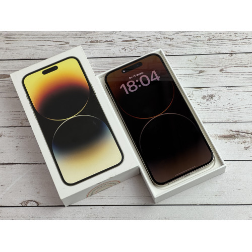 iPhone 14 Pro Max 256 Gold Dual Sim