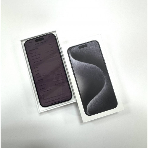 iPhone 15 Pro Max 512 Black Titanium