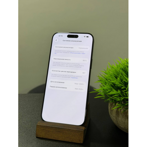 iPhone 16 Pro Max 256гб чёрный