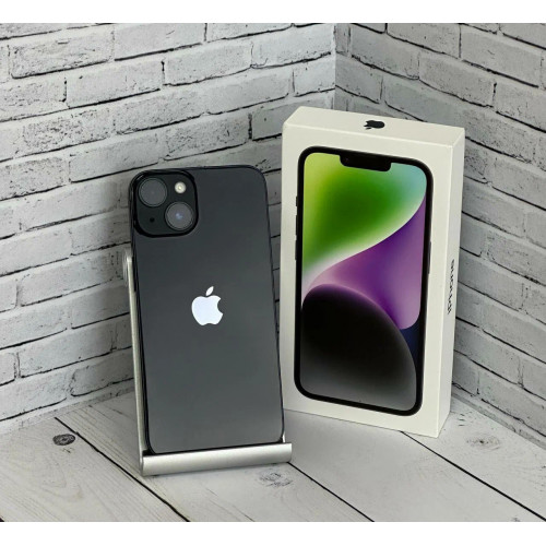 Apple iPhone 14, 128Gb, Dual nano SIM, Black, Черный