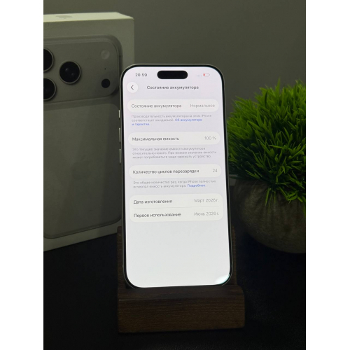 iPhone 17 Pro 256gb серебристый Sim+eSim