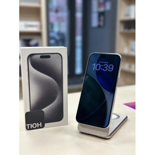 iPhone 15 Pro White Titanium 128 GB Dual Sim