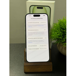 iPhone 15 128гб зелёный