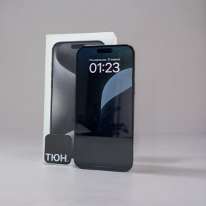 iPhone 15 Pro Max 256 Black Titanium