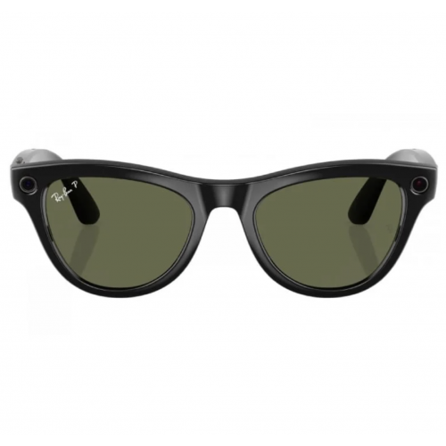 Умные очки Ray-Ban Meta Gen 2 Skyler Shiny Black, линзы G15 Green, 150-52