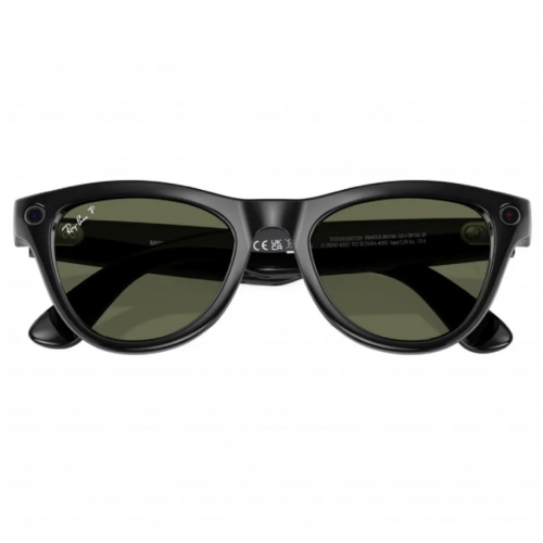 Умные очки Ray-Ban Meta Gen 2 Skyler Shiny Black, линзы G15 Green, 150-52