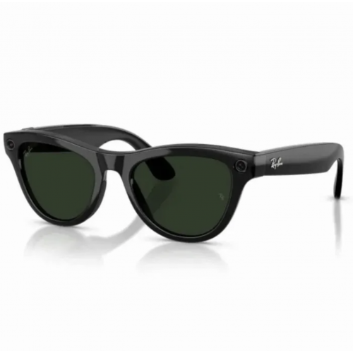 Умные очки Ray-Ban Meta Gen 2 Skyler Shiny Black, линзы Transitions Graphite Green, 150-52