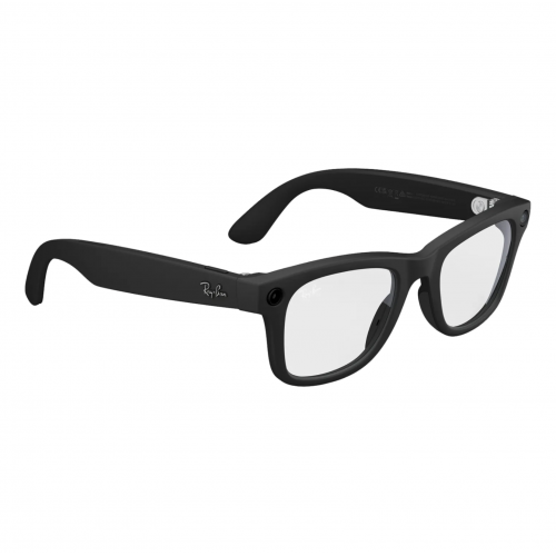 Умные очки Ray-Ban Meta Gen 2 Wayfarer Matte Black, линзы Clear, 150-50