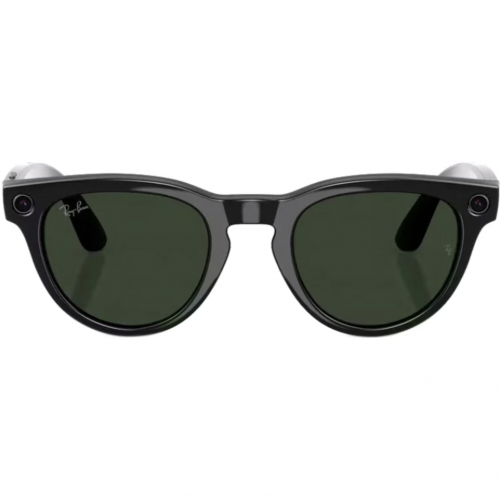 Умные очки Ray-Ban Meta Gen 2 Headliner Shiny Black, линзы Transition Graphite Green, 150-50