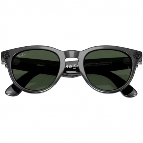 Умные очки Ray-Ban Meta Gen 2 Headliner Shiny Black, линзы Transition Graphite Green, 150-50