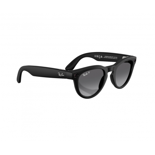 Умные очки Ray-Ban Meta Gen 2 Headliner Matte Black, линзы Polar Gradient Graphite, 150-50