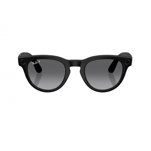 Умные очки Ray-Ban Meta Gen 2 Headliner Matte Black, линзы Polar Gradient Graphite, 150-50