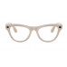Умные очки Ray-Ban Meta Skyler Shiny Chalky Grey, линзы Sapphire Transitions