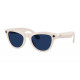 Умные очки Ray-Ban Meta Skyler Shiny Chalky Grey, линзы Sapphire Transitions