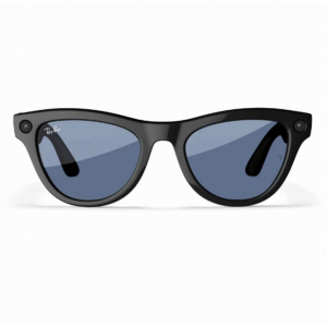 Умные очки Ray-Ban Meta Skyler Shiny Black, линзы Cerullean Blue, 150-52