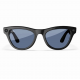 Умные очки Ray-Ban Meta Skyler Shiny Black, линзы Cerullean Blue, 150-52