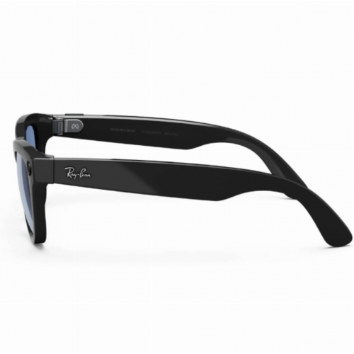Умные очки Ray-Ban Meta Skyler Shiny Black, линзы Cerullean Blue, 150-52
