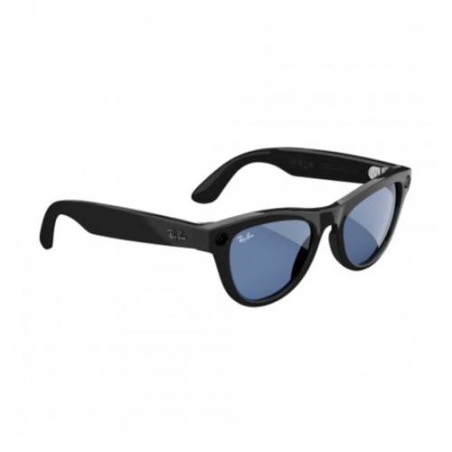 Умные очки Ray-Ban Meta Skyler Shiny Black, линзы Cerullean Blue, 150-52