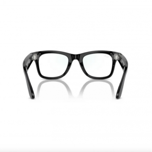 Умные очки Ray-Ban Meta Wayfarer Shiny Black, линзы Clear, 150-50