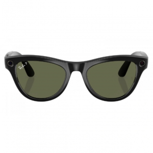 Умные очки Ray-Ban Meta Skyler Shiny Black, линзы Polar G15 Green, 150-52