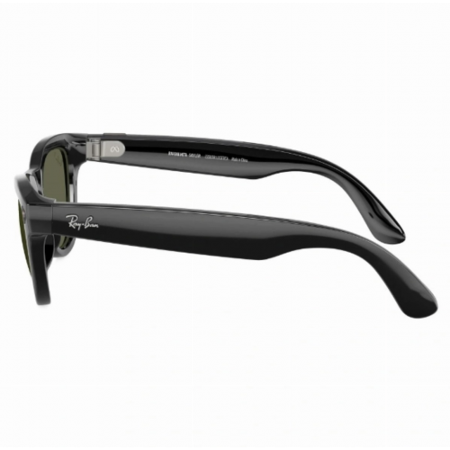 Умные очки Ray-Ban Meta Skyler Shiny Black, линзы Polar G15 Green, 150-52