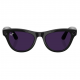 Умные очки Ray-Ban Meta Skyler Shiny Black, линзы Transitions Amethyst, 150-52