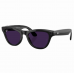 Умные очки Ray-Ban Meta Skyler Shiny Black, линзы Transitions Amethyst, 150-52