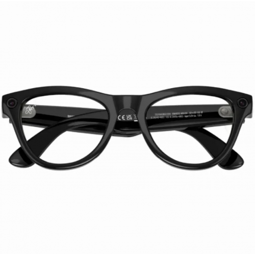 Умные очки Ray-Ban Meta Skyler Shiny Black, линзы Transitions Amethyst, 150-52