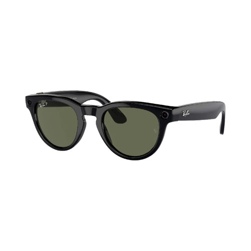 Умные очки Ray-Ban Meta HeadLiner Shiny Black, линзы Green Classic G-15