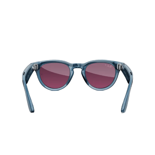 Умные очки Ray-Ban Meta HeadLiner Shiny Jeans, линзы Dusty Red Classic