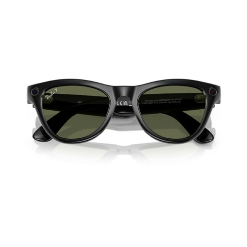 Умные очки Ray-Ban Meta Skyler Shiny Black, линзы Green Classic G-15