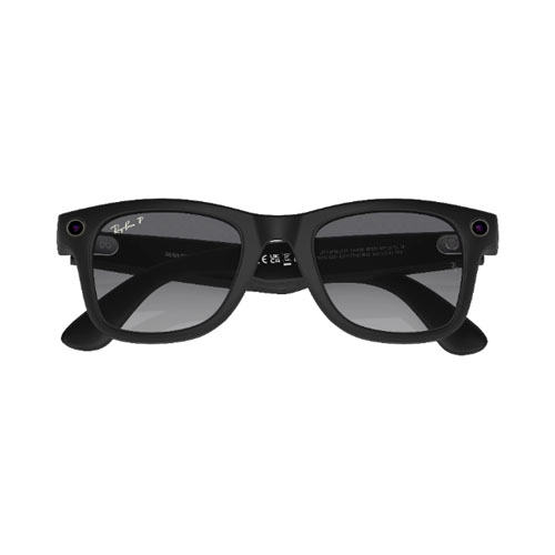 Умные очки Ray-Ban Meta Wayfarer Matte Black, линзы Gradient Graphite