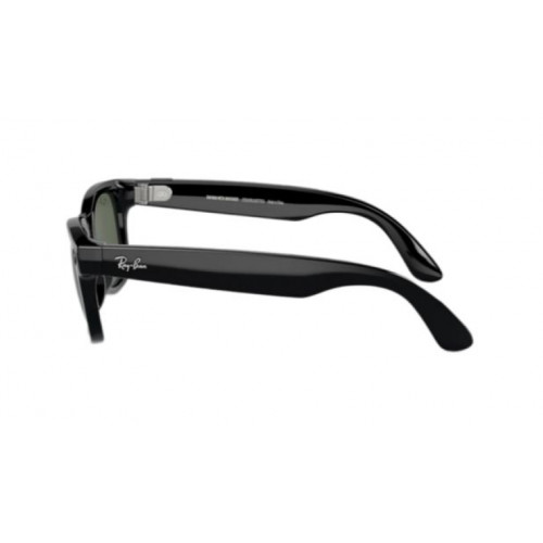 Умные очки Ray-Ban Meta Wayfarer Shiny Black, линзы G15 Green, 150-50