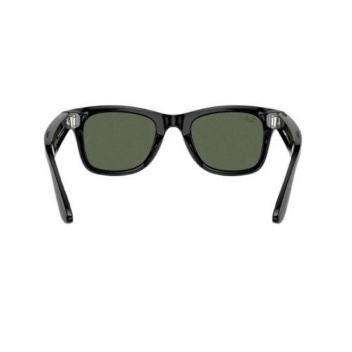 Умные очки Ray-Ban Meta Wayfarer Shiny Black, линзы G15 Green, 150-50