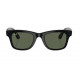 Умные очки Ray-Ban Meta Wayfarer Shiny Black, линзы G15 Green, 150-50