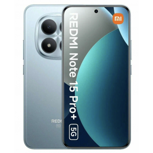 Смартфон Xiaomi Redmi Note 15 Pro Plus 5G, 8/256 ГБ, Голубой ледник