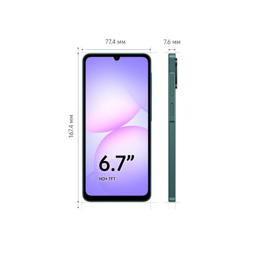 Samsung Galaxy A07, 6/128 ГБ, Зеленый