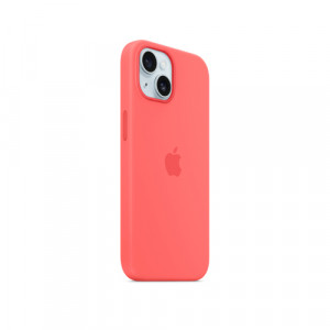 Silicone Case MagSafe iPhone 15, Гуава