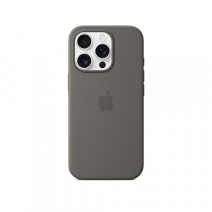 Silicone Case MagSafe iPhone 16 Pro, Серый