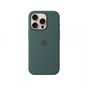 Silicone Case MagSafe iPhone 16 Pro, Болотный