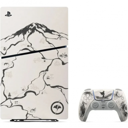 Sony PlayStation 5 SLIM с дисководом, Белый/черный