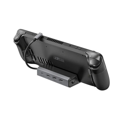 Док-станция Valve Steam Deck Docking Station 5 в 1 USB-C, Серая