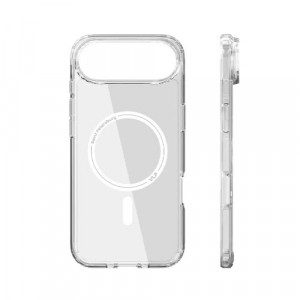 Чехол защитный VLP Lite Air Case MagSafe для iPhone 17 Air, Прозрачный