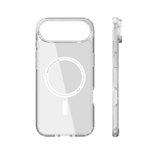 Чехол защитный VLP Lite Air Case MagSafe для iPhone 17 Air, Прозрачный
