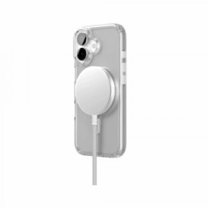 Чехол защитный VLP Lite Air Case MagSafe для iPhone 17, Прозрачный