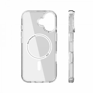 Чехол защитный VLP Lite Air Case MagSafe для iPhone 17, Прозрачный