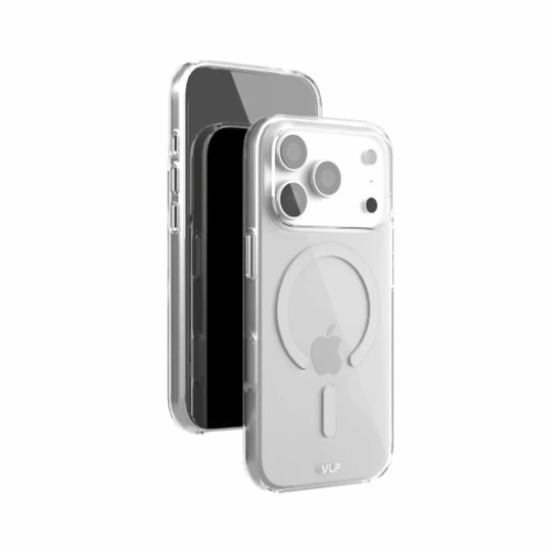 Чехол защитный VLP Puro Case MagSafe для iPhone 17 Pro, Прозрачный