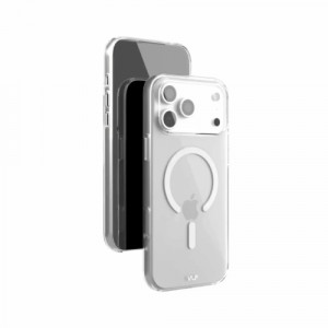 Чехол защитный VLP Puro Case MagSafe для iPhone 17 Pro Max, Прозрачный