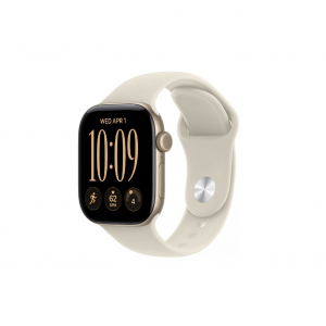 Apple Watch Series 12, 46 мм, Светлое золото, Sport Band M/L